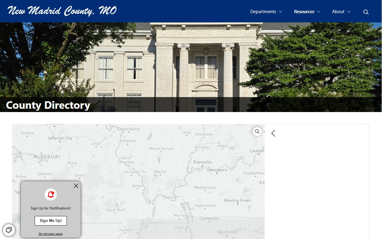 New Madrid County court records county directory